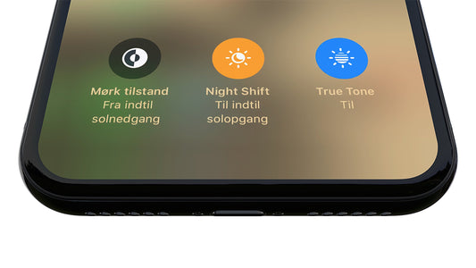Er f.lux, Night Shift eller nattelys-funktionen god mod blåt lys?